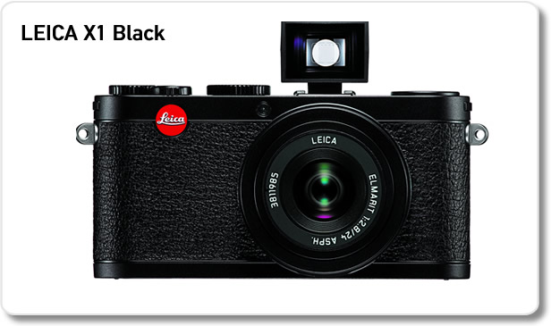 LEICA X1 EM CLASSICAL BLACK – a câmara compacta digital de alto desempenho
