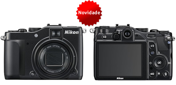 Máquina fotográfica digital Nikon Coolpix P7000