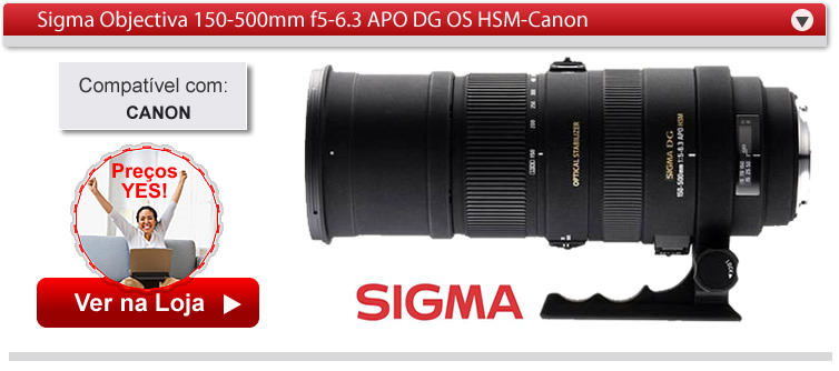 Objectiva Sigma para Canon