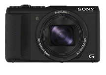 Sony CYBER-SHOT HX60 V GPS preta