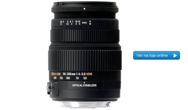Objectiva Sigma 50-200 mm 4-5.6 DC OS HSM Objectiva Sigma 50-200 mm 4-5.6 DC OS HSM