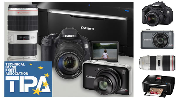A Canon recebeu prémios nas categorias de DSLR, câmaras compactas, objectivas e impressoras A Canon recebeu prémios nas categorias de DSLR, câmaras compactas, objectivas e impressoras