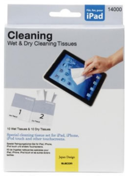 Toalhetes de lipeza para iPad/iPod/iPhone
