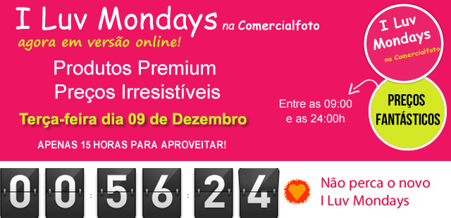 I Luv Mondays na Comercialfoto