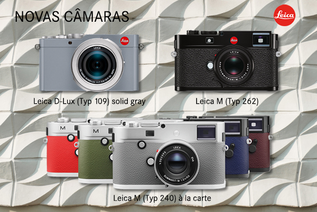 Novas câmaras Leica