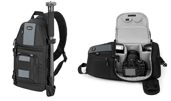 Lowepro - caracteristicas das mochilas slingshot AW