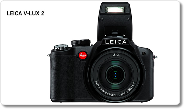 Leica V Lux 2 , máquina fotográfica com super lente zoom de 25-600mm