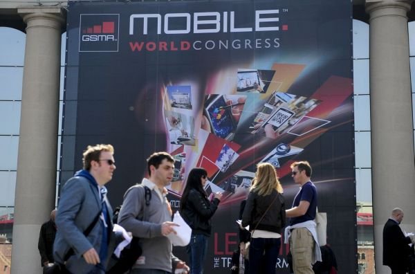 Mobile World Congress, em Barcelona, 14 Fevereiro 2011