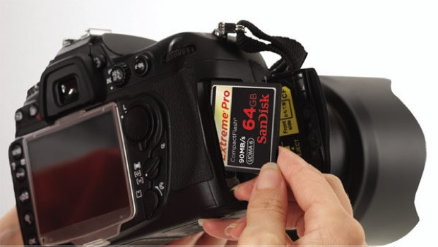 Cartões de Memória ultra-rápidos - CompactFlash SanDisk Extreme Pro