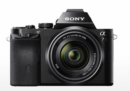 SONY α7 ( Sony Alpha 7 ) |  O poder do full-frame. Câmara com estrutura pequena. 