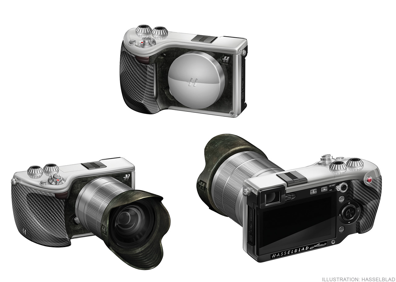 Hasselblad Lunar - câmara fotográfica sem espelho Hasselblad Lunar - câmara fotográfica sem espelho