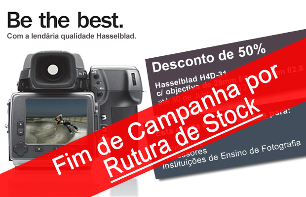 fim de Campanha Hasselblad