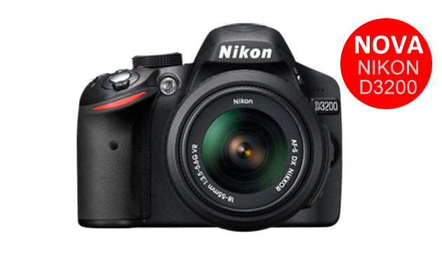 Nova Câmara Nikon D3200