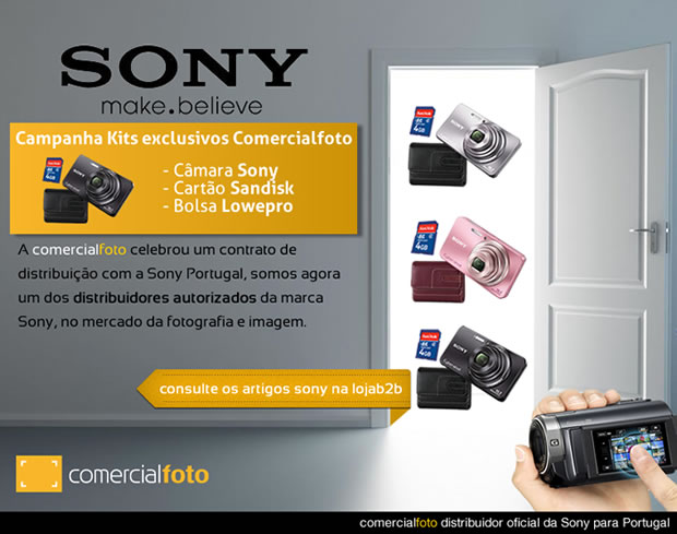 Loja Online Revenda de produtos Sony para Portugal